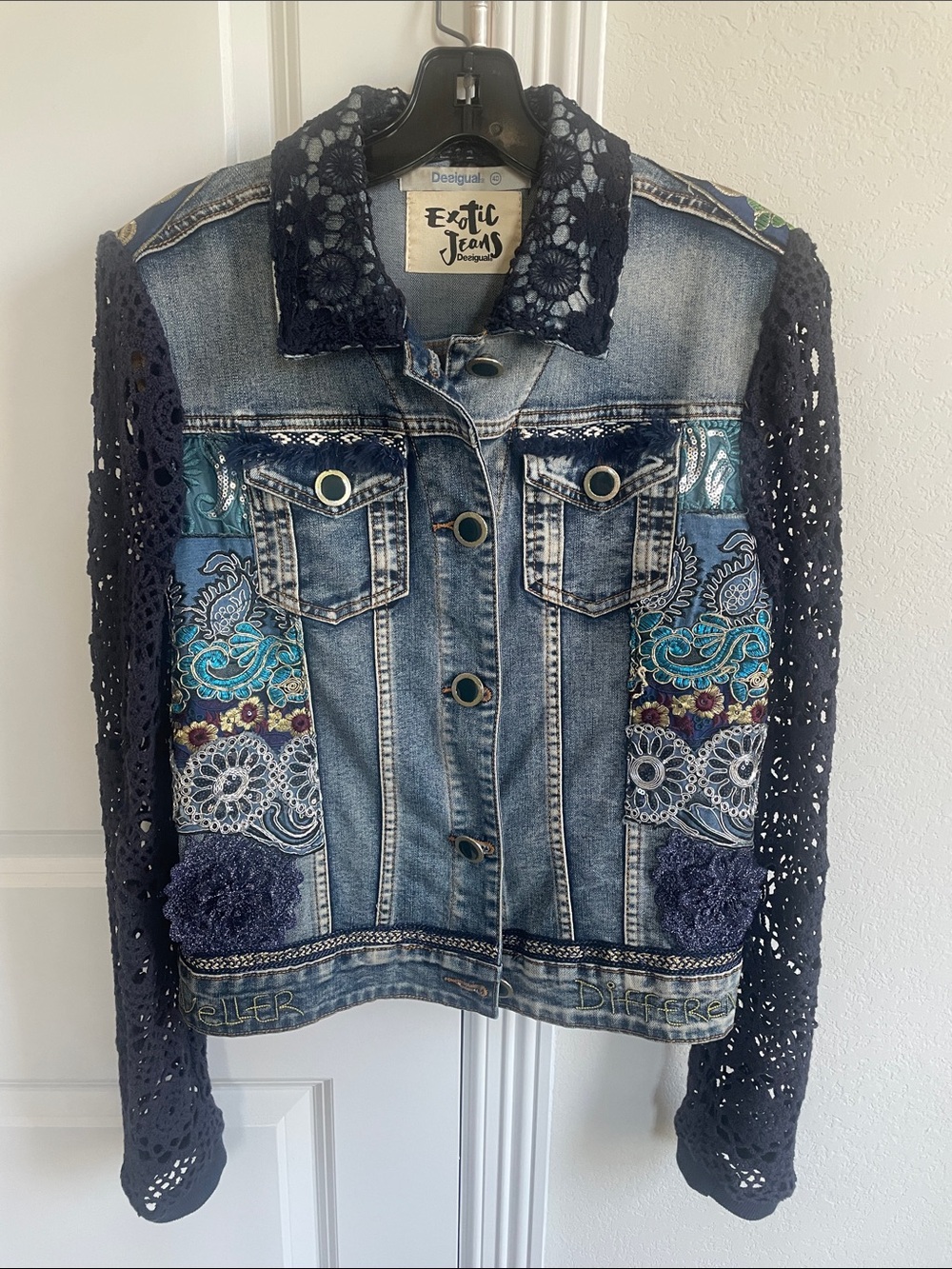 Desigual Exotic Jeans Jean Jacket